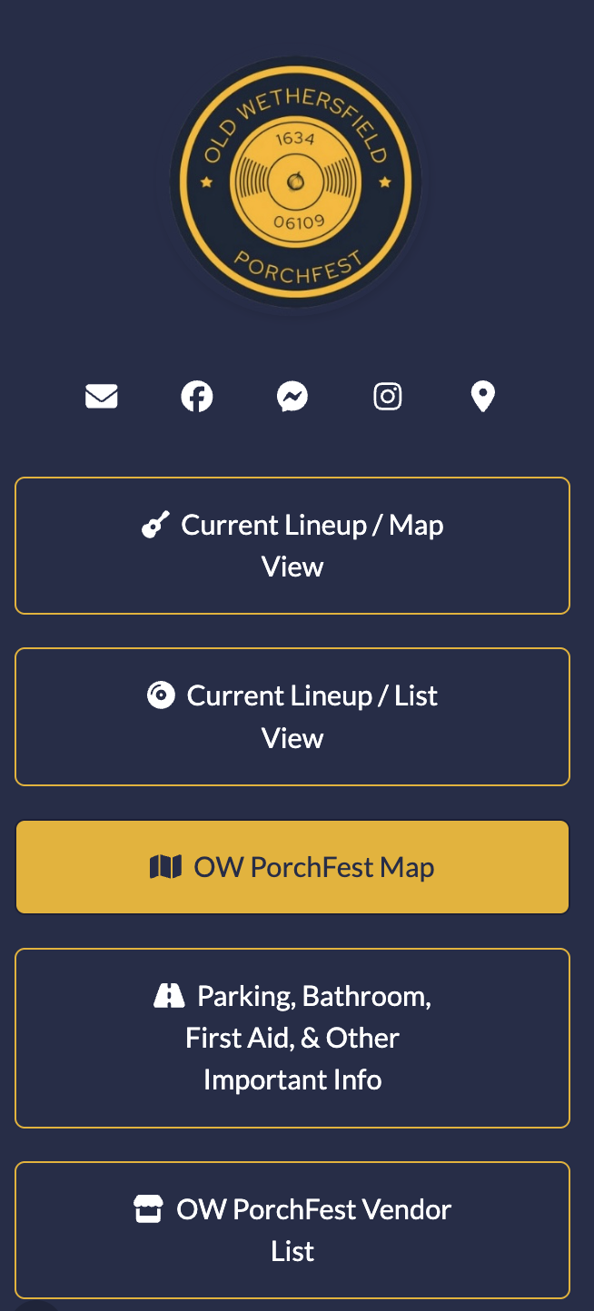 OW PorchFest Festival Info